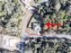 Aerial view of a house and lot at 201 Emerald Loop Pass, Ocala, FL 34472