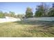 Large backyard with a privacy fence at 201 Emerald Loop Pass, Ocala, FL 34472