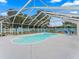 Inviting screened pool with patio furniture at 20921 Sw 36Th St, Dunnellon, FL 34431