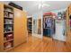 Bright walk-in closet with shelving and hanging rods at 20921 Sw 36Th St, Dunnellon, FL 34431