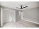 Bedroom with ceiling fan and closet at 4335 Sw 159Th Ave, Ocala, FL 34481