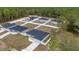 Aerial view of a new home community with several houses at 4353 Sw 159Th Ave, Ocala, FL 34481