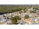 Wide aerial view of community, showing the neighborhood layout and surrounding nature at 11642 Sw 71St Cir, Ocala, FL 34476