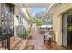 Relaxing outdoor patio with brick flooring and seating area at 1244 Se 11Th St, Ocala, FL 34471