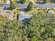 Aerial view showing house location and surrounding trees at 14146 Sw 112Th Cir, Dunnellon, FL 34432