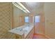 Updated bathroom with double sinks and shower at 19247 Sw 98Th Loop, Dunnellon, FL 34432