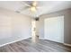 Bedroom with double door closet and access to another room at 201 Locust Rd, Ocala, FL 34472