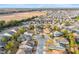 An elevated shot displaying the layout of a neighborhood surrounding a cul-de-sac at 3690 Nw 56Th Ave, Ocala, FL 34482