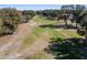 Aerial view of a lush green golf course at 6760 Sw 112Th St, Ocala, FL 34476