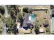 Overhead view of house, pool, and large yard at 700 Se 49Th Ave, Ocala, FL 34471