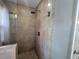 Large walk-in shower with modern tile and fixtures at 7375 Sw 106Th St, Ocala, FL 34476