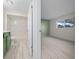 Bathroom featuring updated vanity, toilet and bath with tiled shower at 7556 Sw 112Th Ln, Ocala, FL 34476