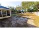 Large backyard with fenced perimeter at 7958 Juniper Rd, Ocala, FL 34480