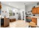 Bright kitchen nook with built-in desk and window seat at 8796 Sw 83Rd Cir, Ocala, FL 34481