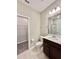 Bathroom with vanity, toilet, and shower at 9326 Sw 52Nd Loop, Ocala, FL 34481