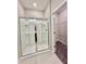 Large walk-in shower with glass enclosure at 9326 Sw 52Nd Loop, Ocala, FL 34481