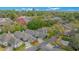 Aerial view of community showing homes and landscaping at 2021 Se Twin Bridge Cir, Ocala, FL 34471