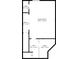 Floor plan of the downstairs, features a large Gathering room at 2021 Se Twin Bridge Cir, Ocala, FL 34471