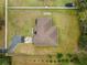Top-down view of house, showing roofline and backyard at 3707 Se 24Th St, Ocala, FL 34471
