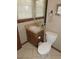 Clean bathroom with pedestal sink and toilet at 4960 Se 17Th St, Ocala, FL 34471