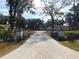 Long driveway leading to charming house at 4960 Se 17Th St, Ocala, FL 34471