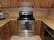Stainless steel range and oven in a well-lit kitchen at 4960 Se 17Th St, Ocala, FL 34471