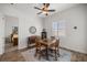 Small breakfast nook with wooden table and chairs at 5141 Greens Dr, Lady Lake, FL 32159