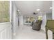 Bright entryway with view of living room and high ceilings at 8125 Sw 81St Loop, Ocala, FL 34476