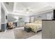 Main bedroom with king-size bed and stylish decor at 8125 Sw 81St Loop, Ocala, FL 34476