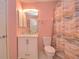 Bathroom with shower and vanity at 10043 Sw 202Nd Cir, Dunnellon, FL 34431