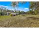 Large backyard with shed and trampoline at 10425 Se 159Th Lane, Summerfield, FL 34491