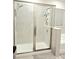 Large walk in shower with glass door at 4321 Sw 52Nd Lane Rd, Ocala, FL 34474