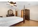 Main bedroom with wood floors and ample furniture at 5000 Se 11Th Ave, Ocala, FL 34480