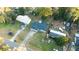 Aerial view of a home and surrounding neighborhood at 6006 Nw 62Nd Pl, Ocala, FL 34482