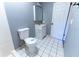 Bathroom features a vanity, toilet and shower at 6006 Nw 62Nd Pl, Ocala, FL 34482