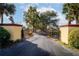 Private gated entrance with paved driveway at 8250 Nw 136Th Avenue Rd, Ocala, FL 34482