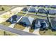 Aerial view of houses in a residential neighborhood at 891 Nw 44Th Street Rd, Ocala, FL 34475