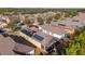 Aerial view showcasing home with solar panels at 9119 Sw 70Th Loop, Ocala, FL 34481