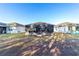 Enclosed screened porch situated in the back yard at 9119 Sw 70Th Loop, Ocala, FL 34481