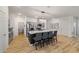 Modern kitchen with gray cabinets and large kitchen island at 9780 Sw 42Nd Ave, Ocala, FL 34476