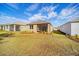 Charming backyard featuring a screened lanai perfect for outdoor relaxation and entertaining, enhancing the home's appeal at 10306 Sw 99Th Ln, Ocala, FL 34481