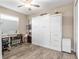 Home office with built-in wall bed and workspace at 10339 Sw 96Th Ln, Ocala, FL 34481