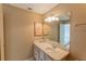 Bathroom with a vanity and shower stall at 17074 Se 75Th Wickson Ct, The Villages, FL 32162