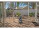 Screened patio overlooking backyard at 17074 Se 75Th Wickson Ct, The Villages, FL 32162