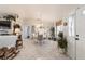 Dining room with white table and chairs at 17470 Se 115Th Terrace Rd, Summerfield, FL 34491