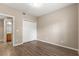 Bedroom with double-door closet and wood-look floors at 231 Ne 28Th Ave # 301, Ocala, FL 34470