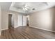 Spacious bedroom with wood-look floors, and plenty of closet space at 231 Ne 28Th Ave # 301, Ocala, FL 34470