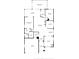 Floor plan displays a two-bedroom, two-bathroom layout with living room, kitchen, and screened porch at 3708 Doune Way, Clermont, FL 34711