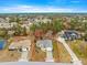 Aerial view of a single-Gathering home with a large backyard at 5077 Sw 107Th Loop, Ocala, FL 34476