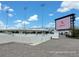 Outdoor stadium seating area with a large screen at 13 Nw 45Th Loop, Ocala, FL 34475